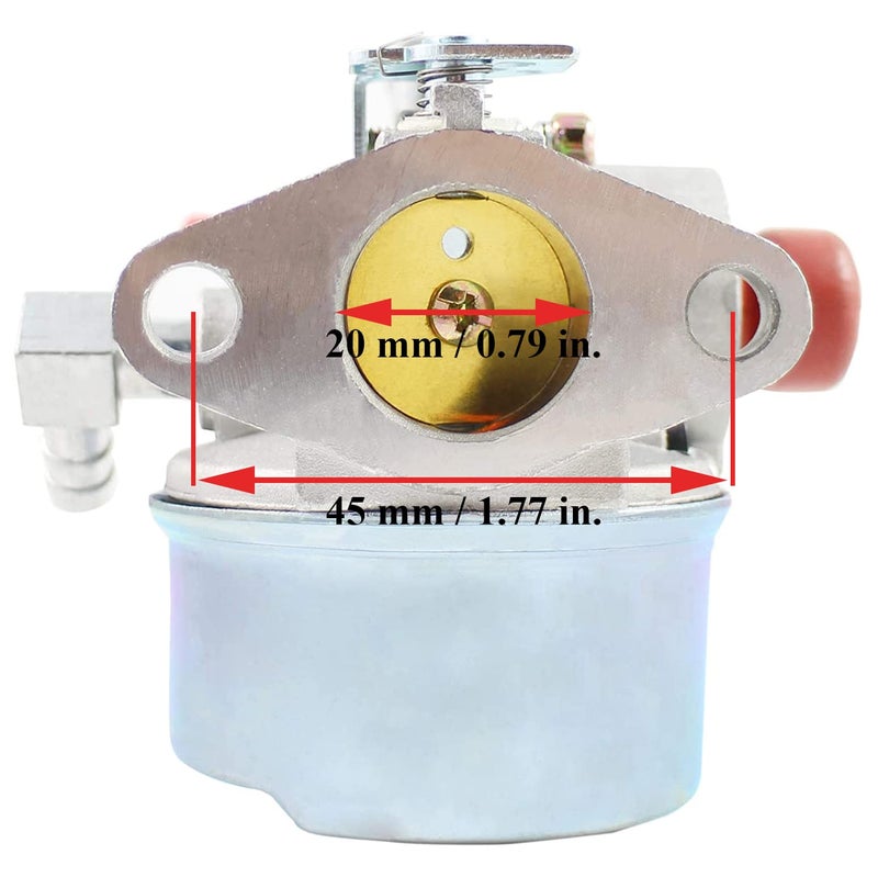Pro Chaser 640350 Carburetor for Craftsman Tecumseh 4.5hp 5hp 5.5hp 6.0hp 6.5hp 6.75 hp Model 917.387282 917.388040 143.013802 Mower Tecumseh 640303 640262 640271 640172 - Image 2